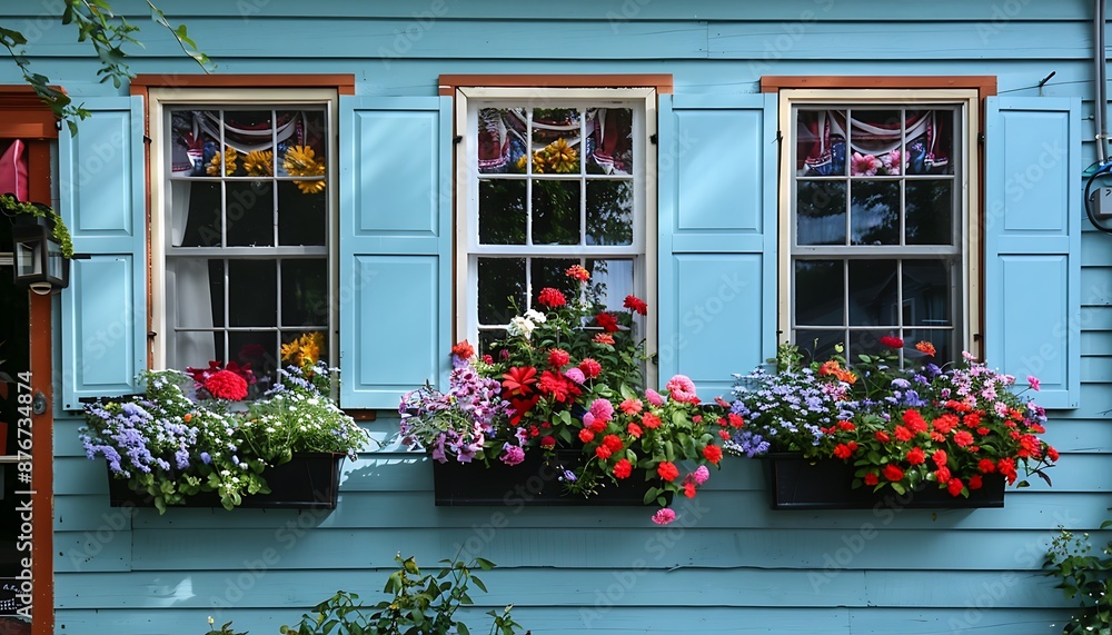 windows with flowers windows with flowers