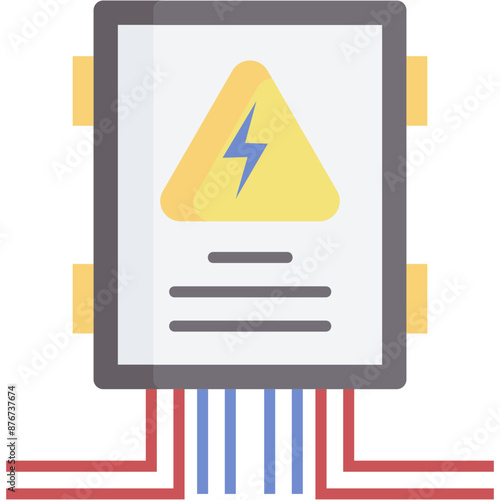 Electrical Panel Illustration