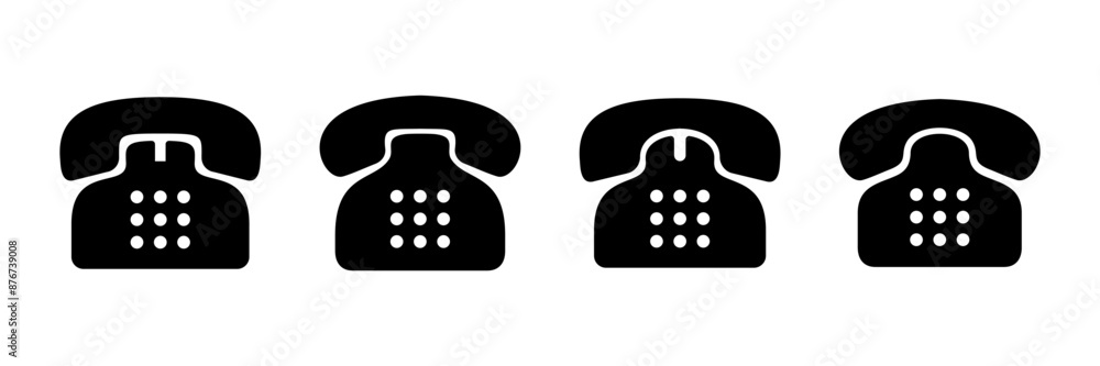 Telephone icon vector isolated on white background. Phone icon vector. Call icon vector. Telephone icon vector isolated on white background. Phone icon vector. Call icon vector.