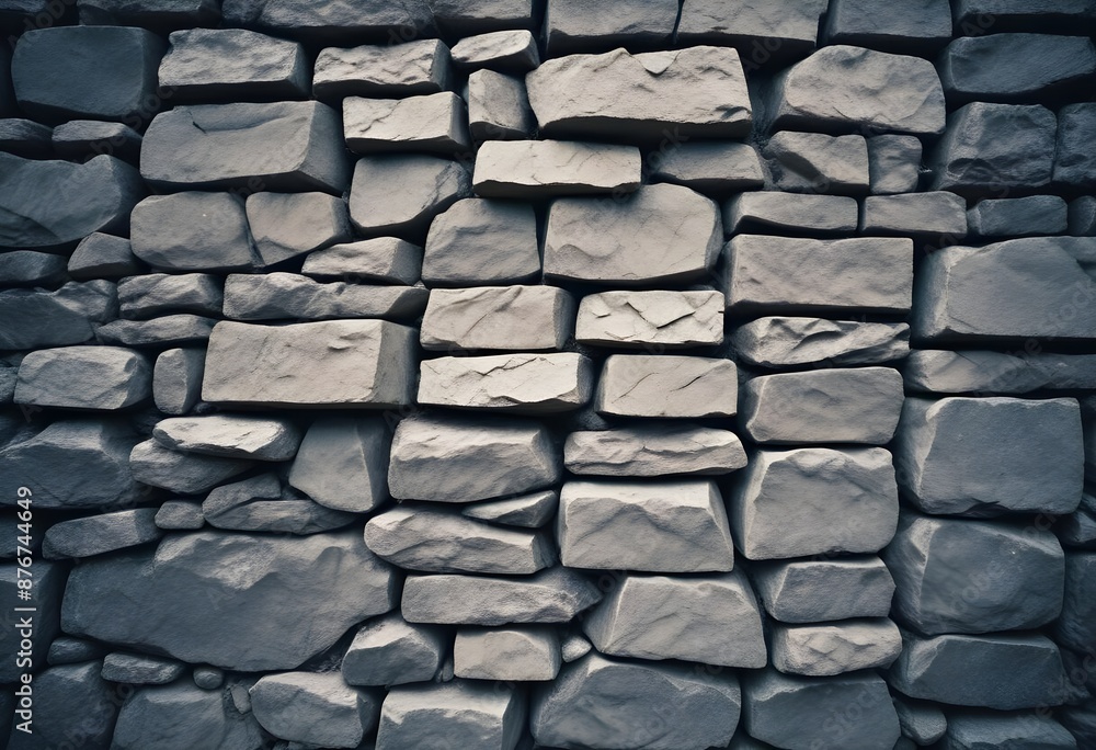 Rugged stone wall texture background with intricate patterns Rugged stone wall texture background with intricate patterns