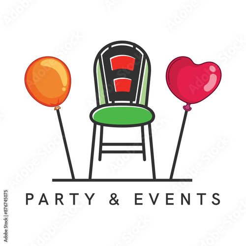 CHAIR AND BALLOON FUNCTION LUGGUAGE