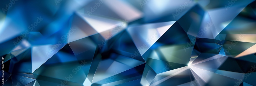 Abstract background of crystal triangles Abstract background of crystal triangles
