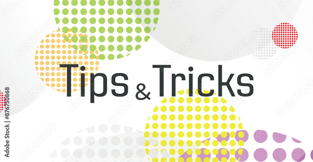tips and tricks sign on white background tips and tricks sign on white background
