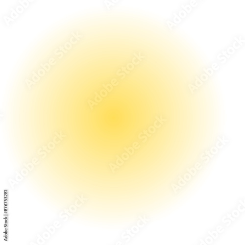 yellow Circle Illustration
