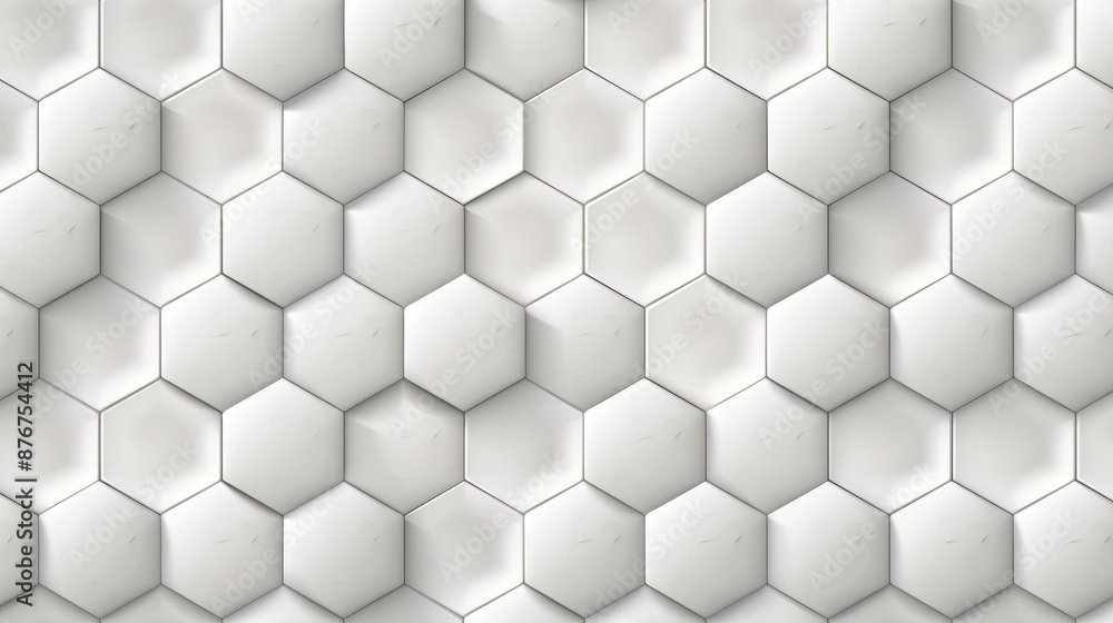 Elegant abstract white hexagon background with a modern touch. Vector illustration. Elegant abstract white hexagon background with a modern touch. Vector illustration.