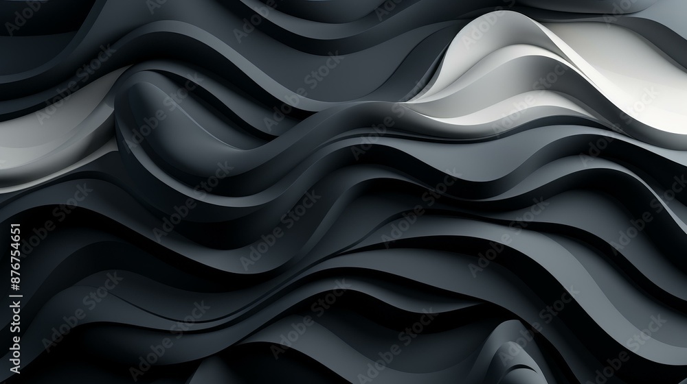 Obraz premium Elevate your design with sophisticated textures, fluid lines, intricate waves, and highquality flat design.