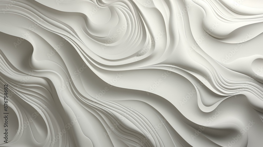 Fototapeta premium Explore elegant sophistication with stucco textures and intricate patterns in highquality, flat design pieces.