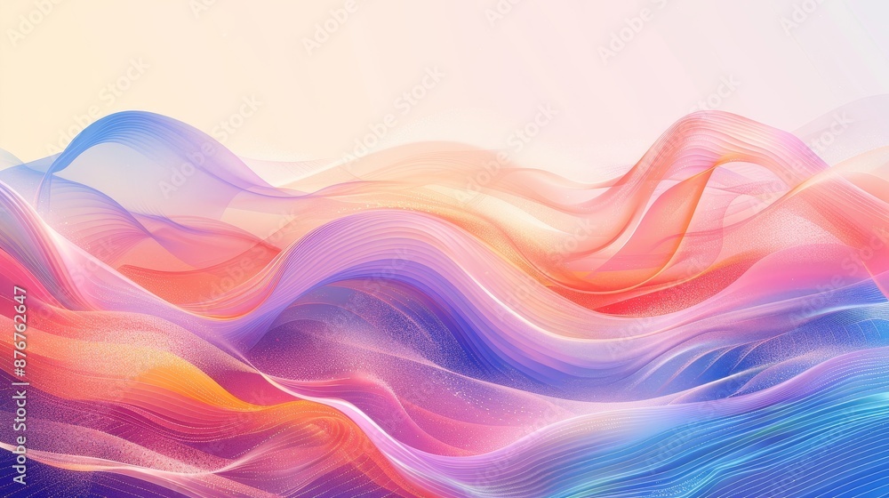 Abstract soft background with a wave. Vector illustration. Clip art. Abstract soft background with a wave. Vector illustration. Clip art.