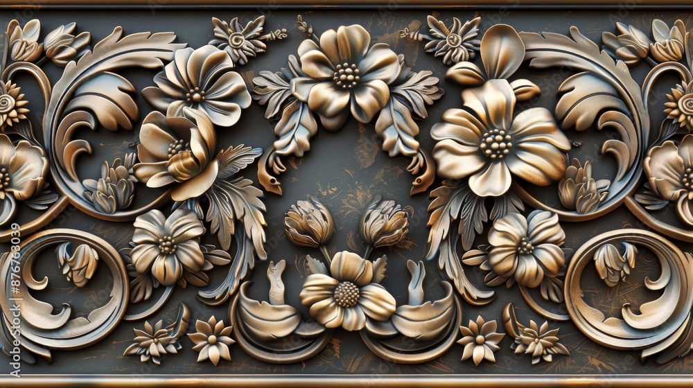 Elegant frames and borders with intricate floral designs evoke a classic charm. Elegant frames and borders with intricate floral designs evoke a classic charm.