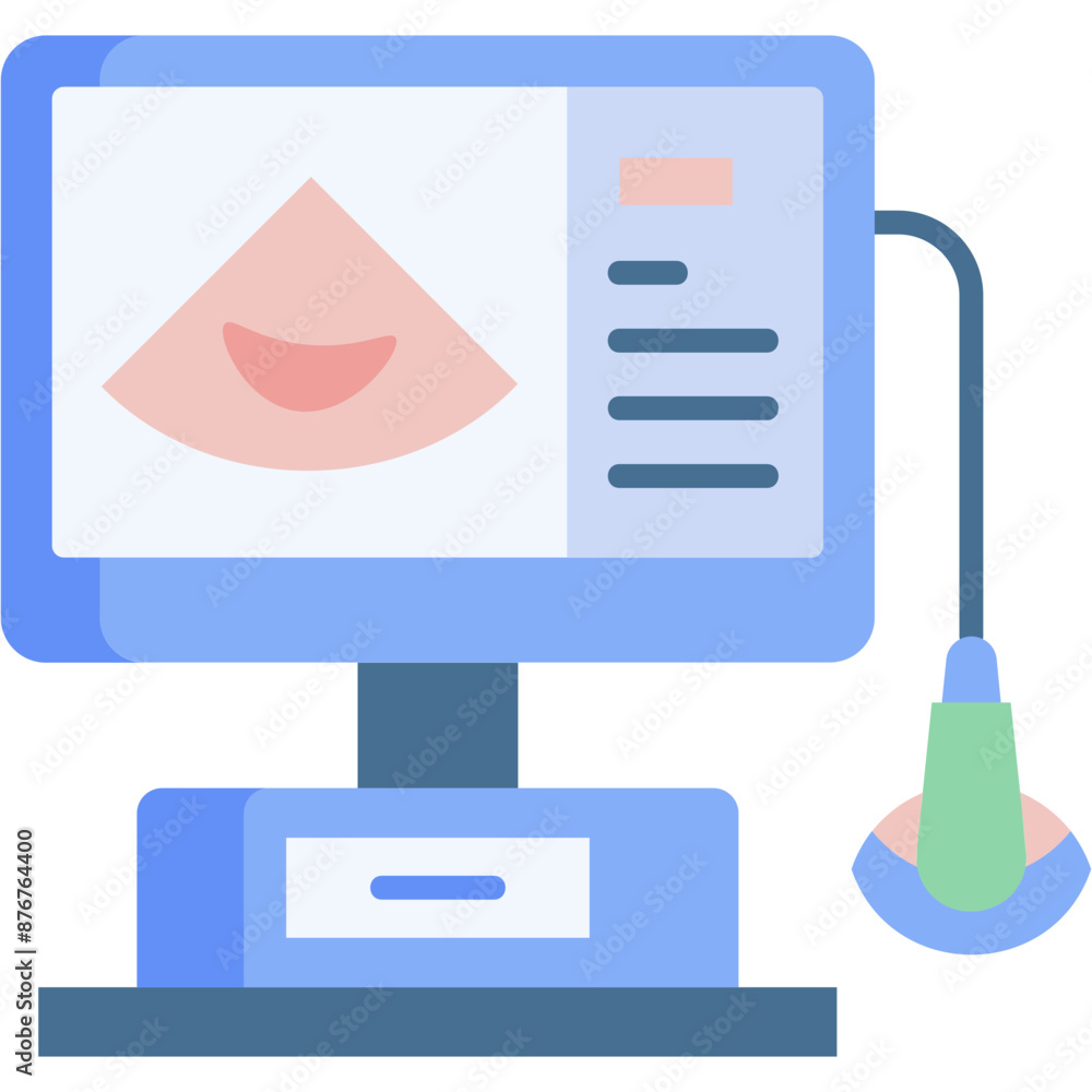 Ultrasound Illustration Ultrasound Illustration
