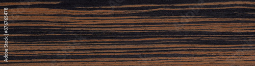 Foto Vivid tiger-striped patterns of burnt sienna weave through the midnight allure o