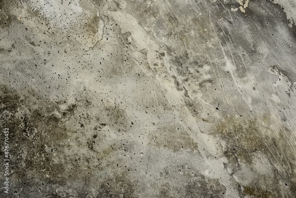 Smooth concrete surface with subtle swirl patterns and slight discoloration from water damage, Generative AI Smooth concrete surface with subtle swirl patterns and slight discoloration from water damage, Generative AI