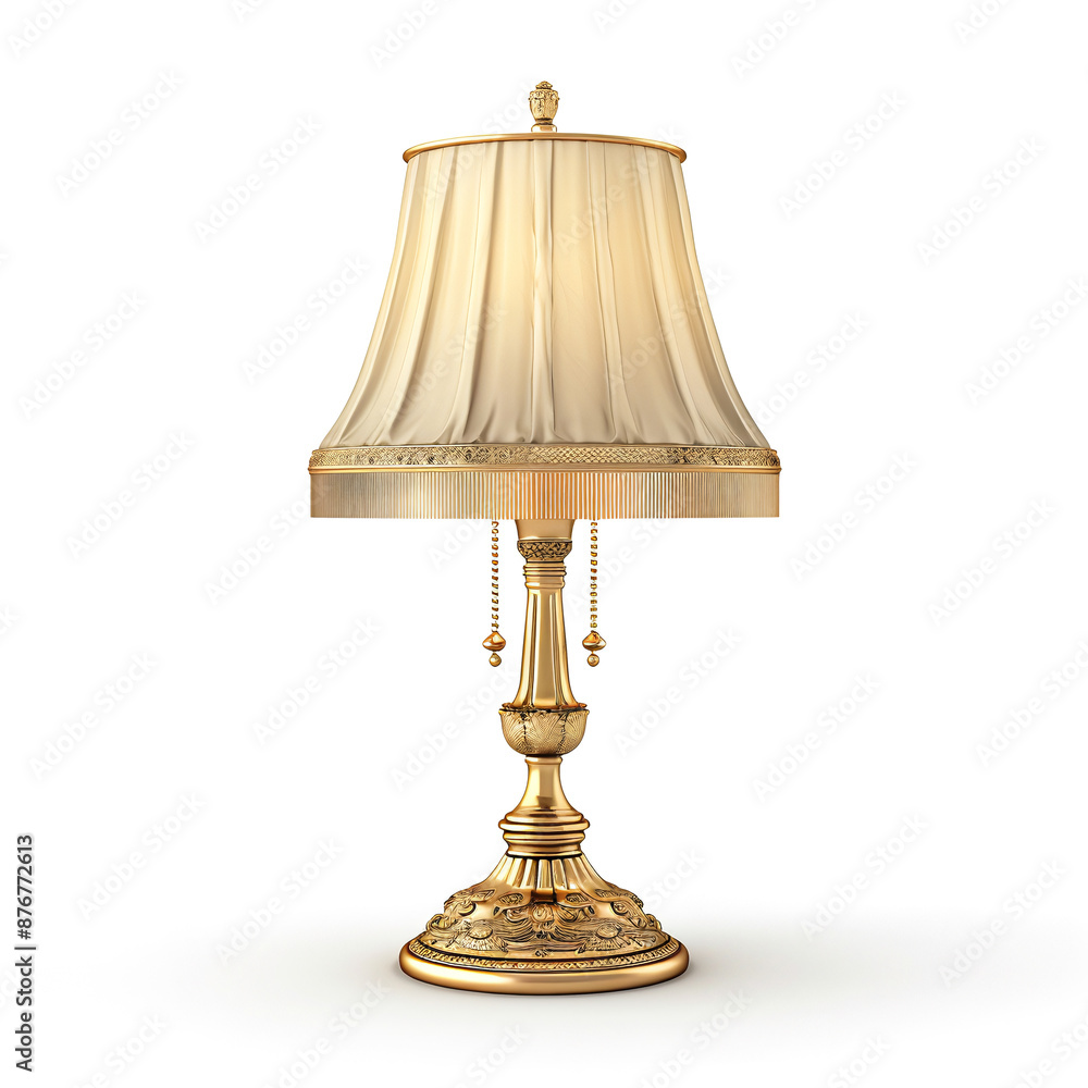 Editorialized Title: Modern Lamp Isolated on White Background.Lamp Editorialized Title: Modern Lamp Isolated on White Background.Lamp