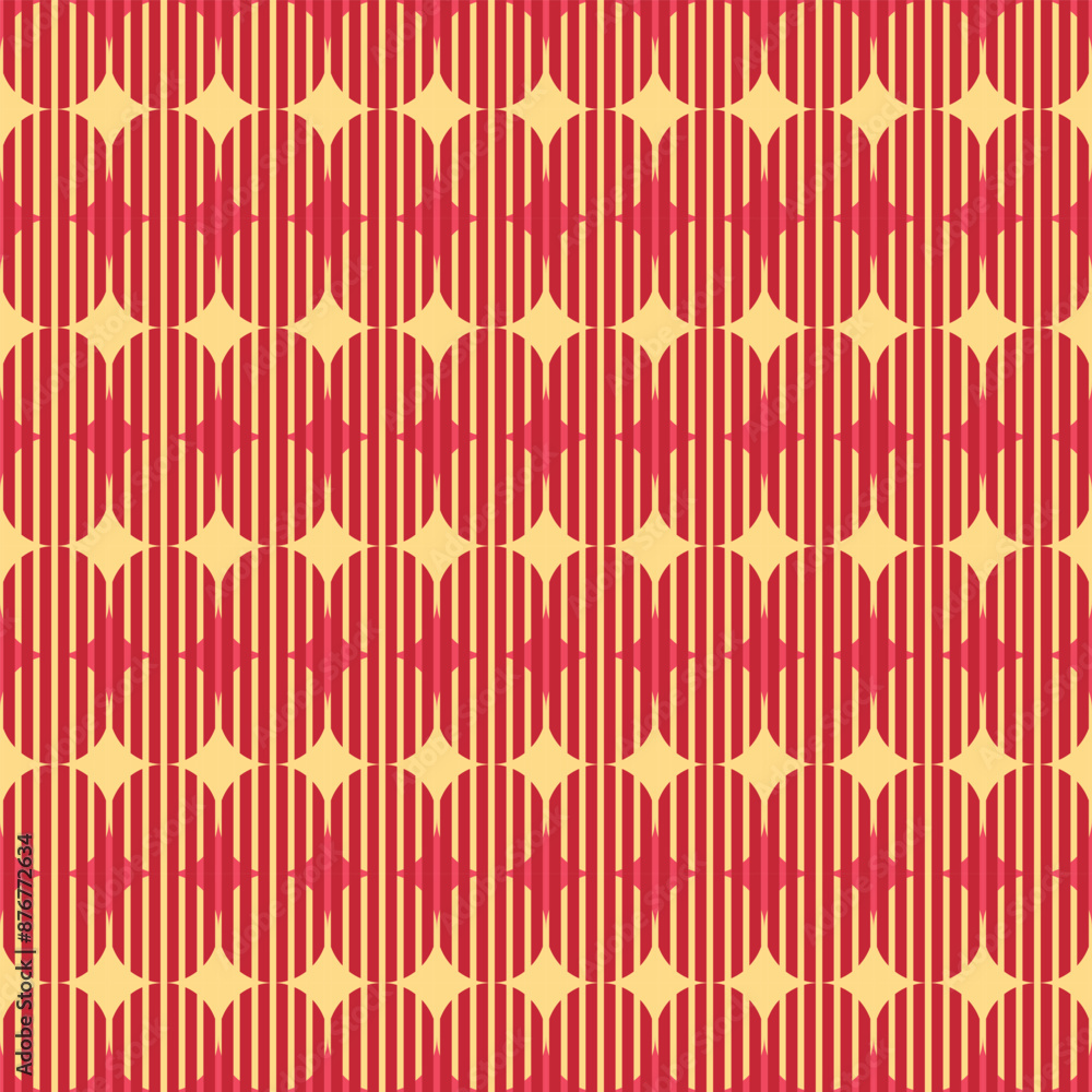 Yellow Red Geometric Seamless Yellow Red Geometric Seamless