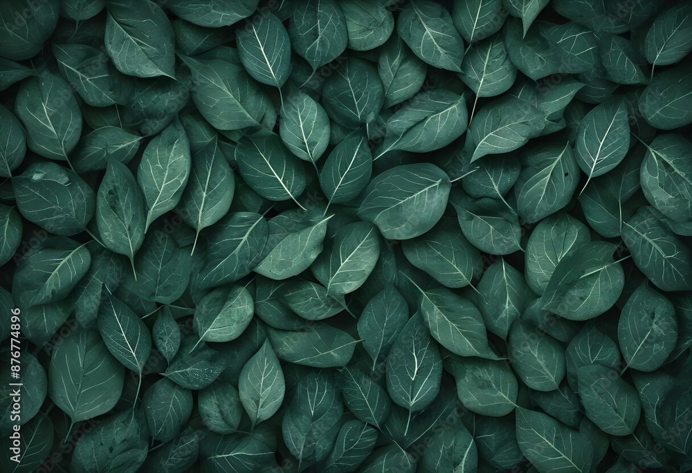 Obraz premium Abstract Leaf Pattern