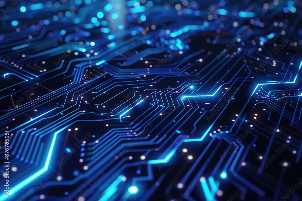 Futuristic chipset processor with circuit board digital transformation abstract technology background. Innovative tech and artificial intelligence cloud computing concept. Futuristic chipset processor with circuit board digital transformation abstract technology background. Innovative tech and artificial intelligence cloud computing concept.