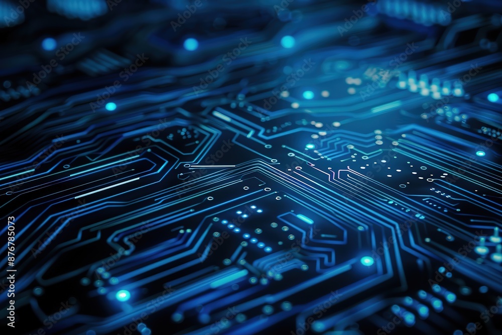 Futuristic chipset processor with circuit board digital transformation abstract technology background. Innovative tech and artificial intelligence cloud computing concept. Futuristic chipset processor with circuit board digital transformation abstract technology background. Innovative tech and artificial intelligence cloud computing concept.