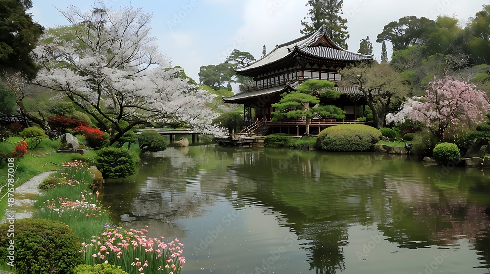 Serene Beauty: Cherry Blossoms Bringing Tranquility to Okayama Gardens Serene Beauty: Cherry Blossoms Bringing Tranquility to Okayama Gardens