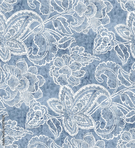 seamless pattern with flowers