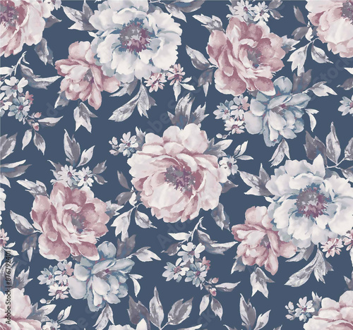seamless floral background