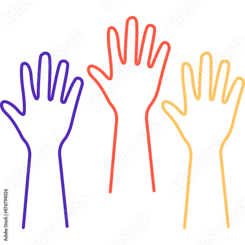 Wallpaper Mural Friendship Day Hands Line Torontodigital.ca