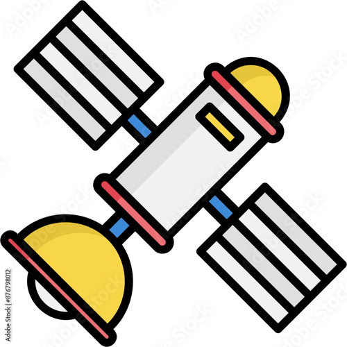 Satellite Sticker