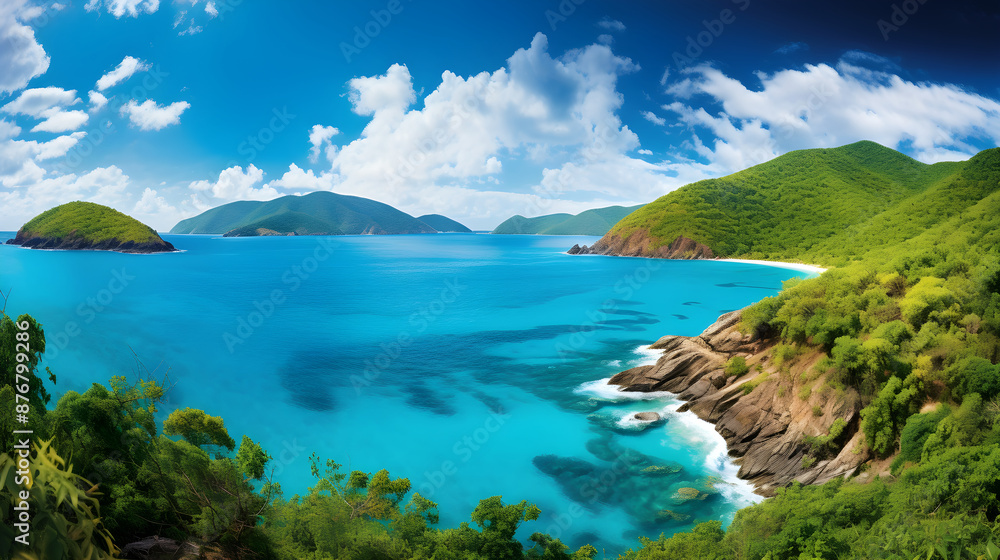 Panoramic Bliss: Serenity of the British Virgin Islands – A Picturesque Landscape of TradeWinds Life Panoramic Bliss: Serenity of the British Virgin Islands – A Picturesque Landscape of TradeWinds Life