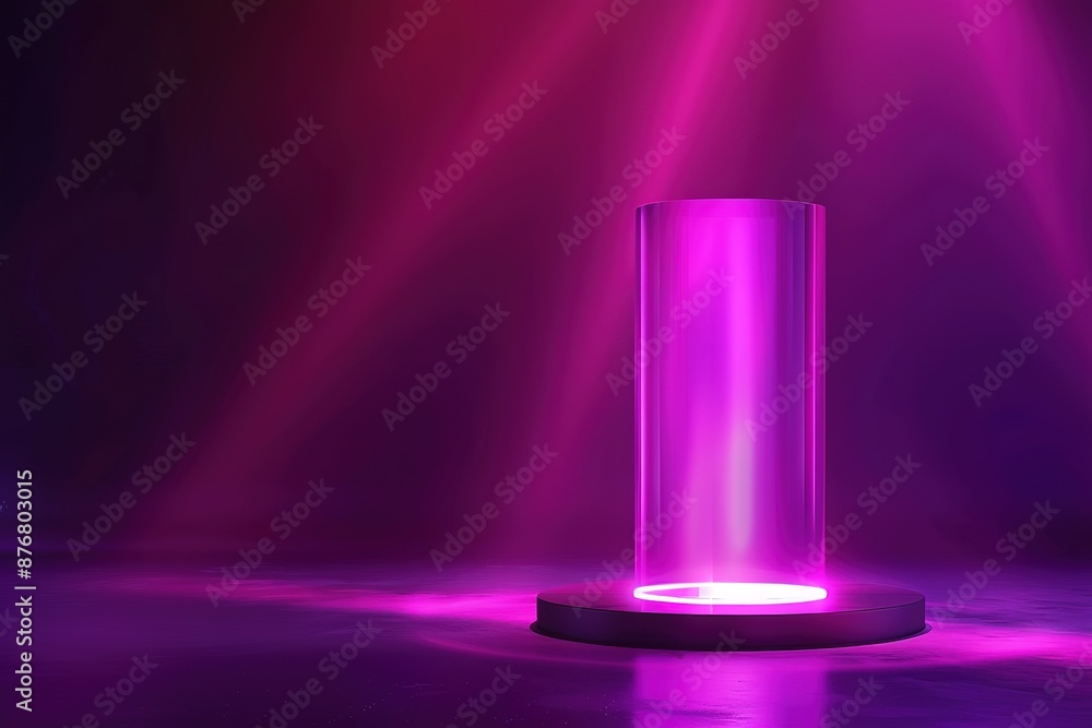 Neon Sci-fi Midnight Sale Product Display Background Neon Sci-fi Midnight Sale Product Display Background