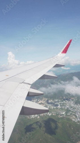 Awesome view of the earth from a plane