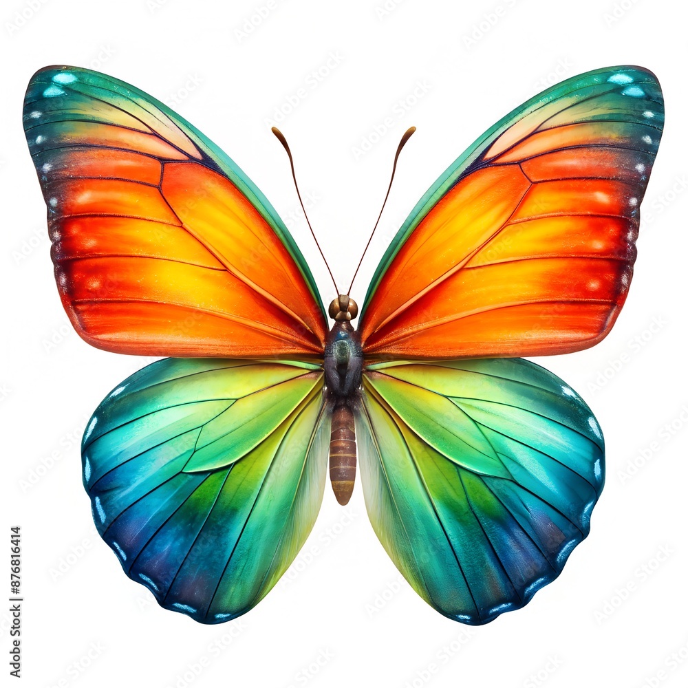 colourful butterfly on a plain white background
colourful butterfly on a plain white background