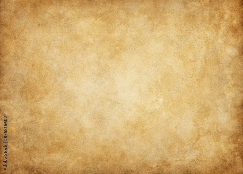 Aged parchment texture paper provides a clean and simple vintage canvas background for product presentation, display, or painting with empty blank space. Aged parchment texture paper provides a clean and simple vintage canvas background for product presentation, display, or painting with empty blank space.