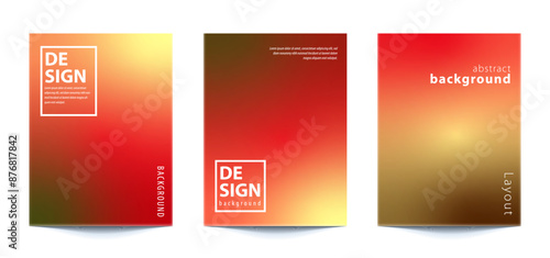set template Abstract Blurred Colorful Background For banner, flyer, covers, wallpapers, brands, social media and other mobile projects
