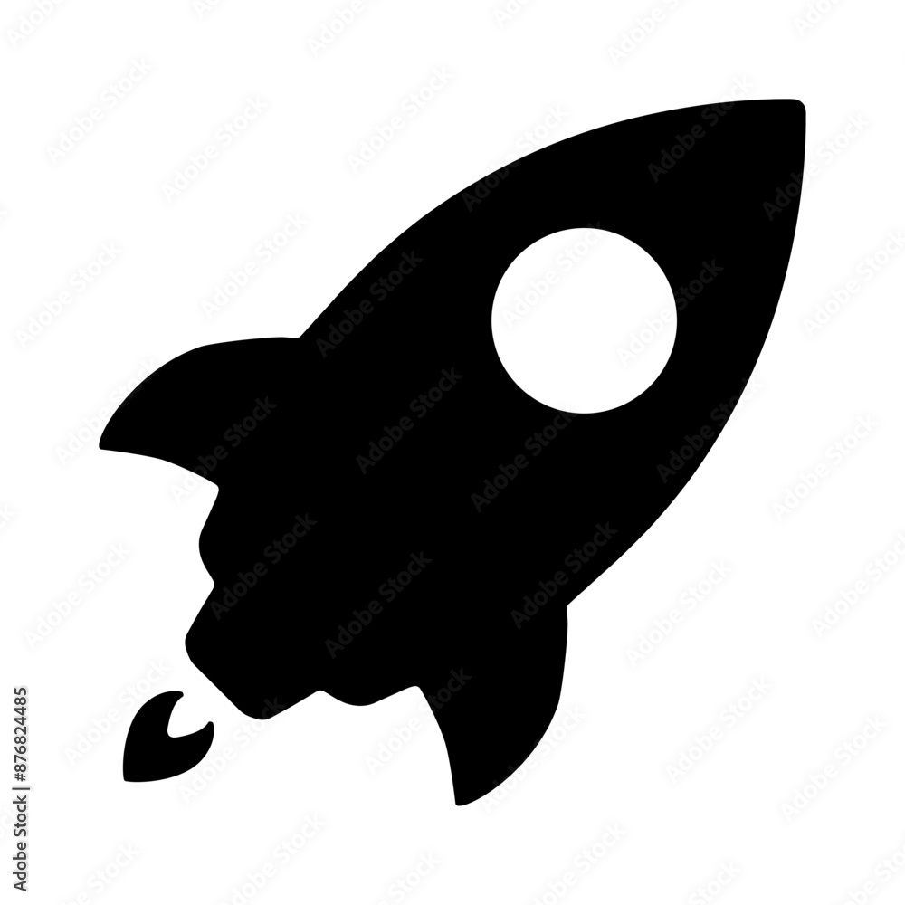 Rocket Icon Vector Illustration Art Rocket Icon Vector Illustration Art