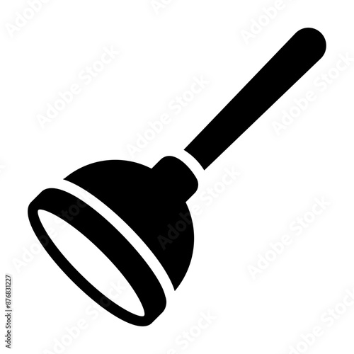 plunger Solid icon