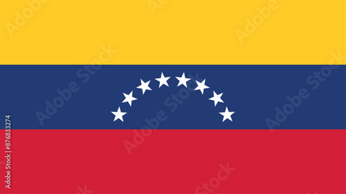 Free Download Official vector flag of Venezuela. Illustration eps10. - GFXLoad
