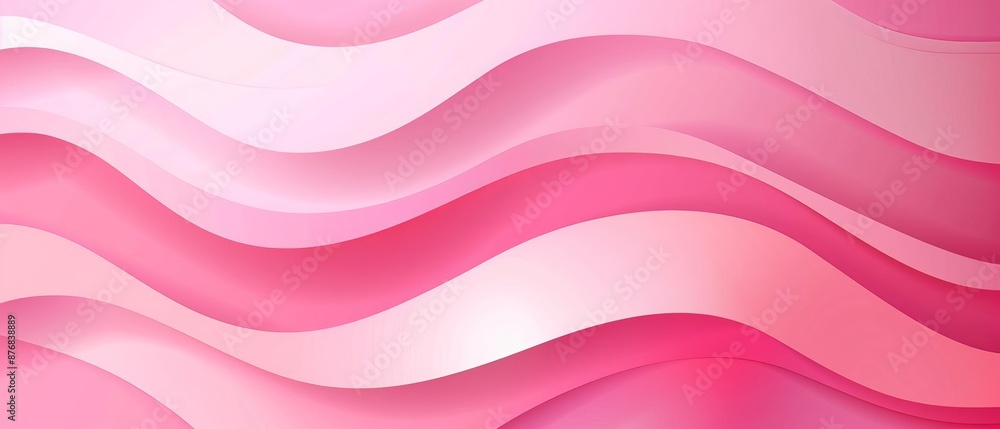 Abstract Pink Gradient Smooth Blurred Wavy Background, modern flat vector concept illustration , rule of thirds composition shot, add copyspace for text Abstract Pink Gradient Smooth Blurred Wavy Background, modern flat vector concept illustration , rule of thirds composition shot, add copyspace for text