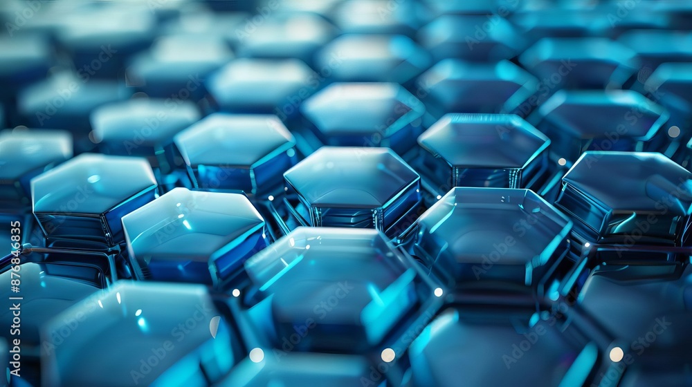 3d illustration of Holographic Network Abstract 3D Background 3d illustration of Holographic Network Abstract 3D Background