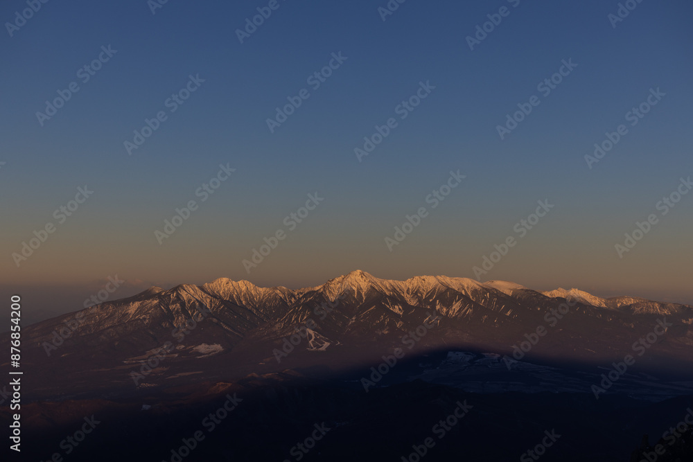 金峰山より八ヶ岳 金峰山より八ヶ岳