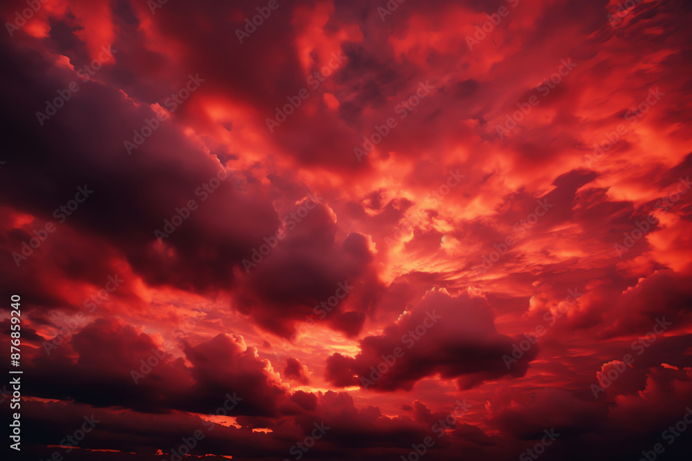 Fototapeta premium Red and black abstract background