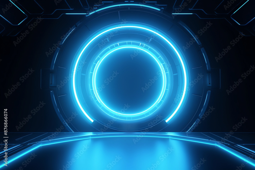 3d modern technology background, futuristic abstract illustration 3d modern technology background, futuristic abstract illustration