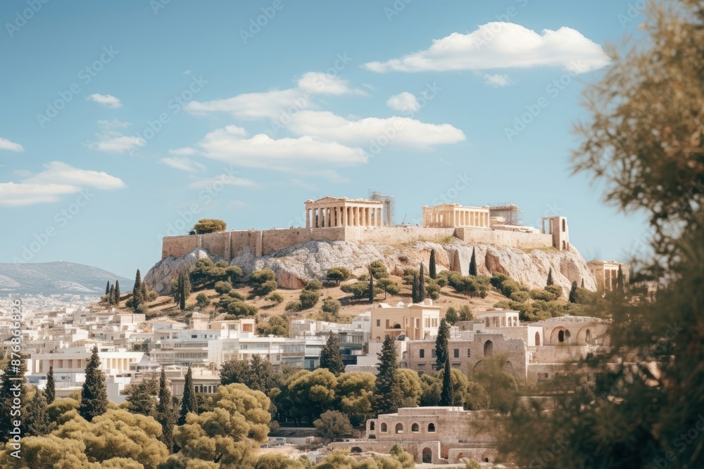 Obraz premium Architecture building landmark fortification.