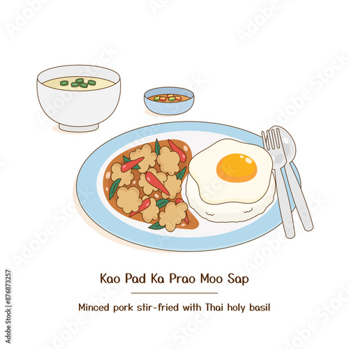 thai pad kaprao dish 2