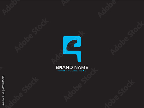 Creative business monogram logo design