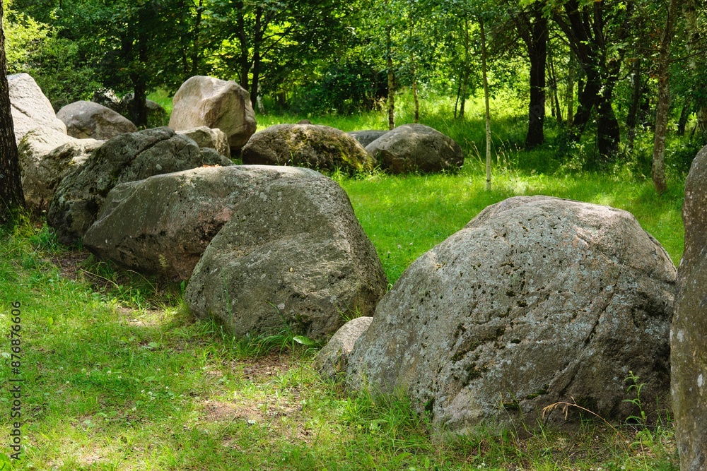 Geological fleet of stones with stones of various shapes and size. Geological fleet of stones with stones of various shapes and size.