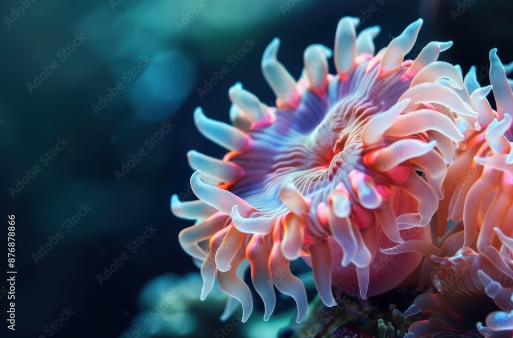Vibrant and ethereal flower bloom Vibrant and ethereal flower bloom