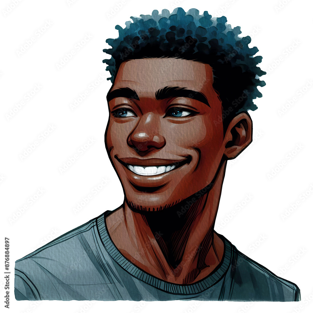 Beautiful Young Dark Skin Man Beautiful Young Dark Skin Man