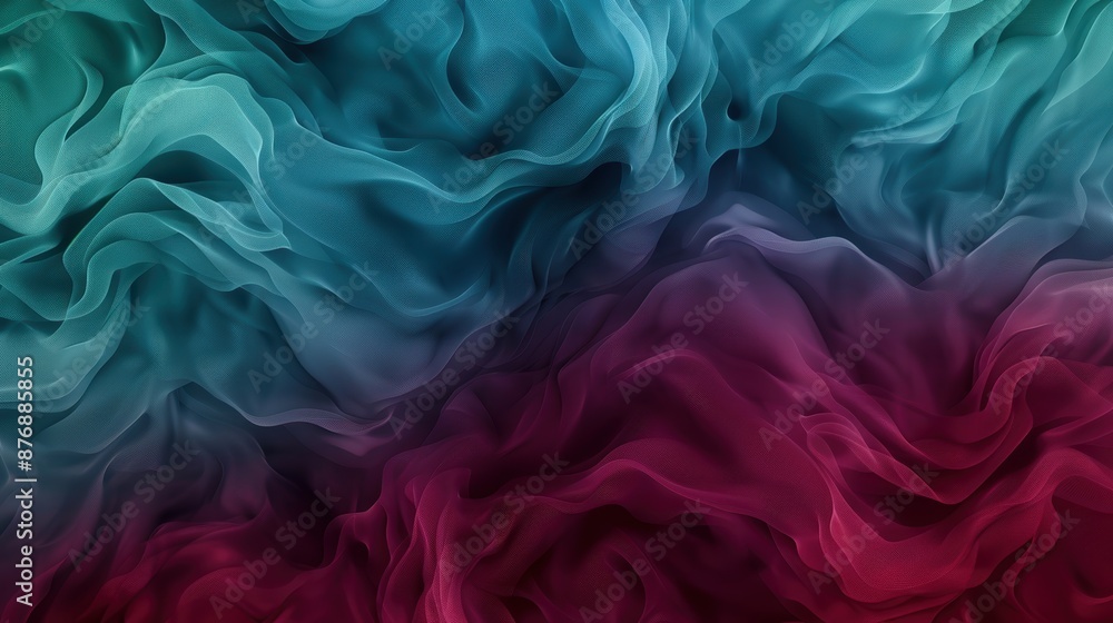 Obraz premium Vibrant abstract fluid art background