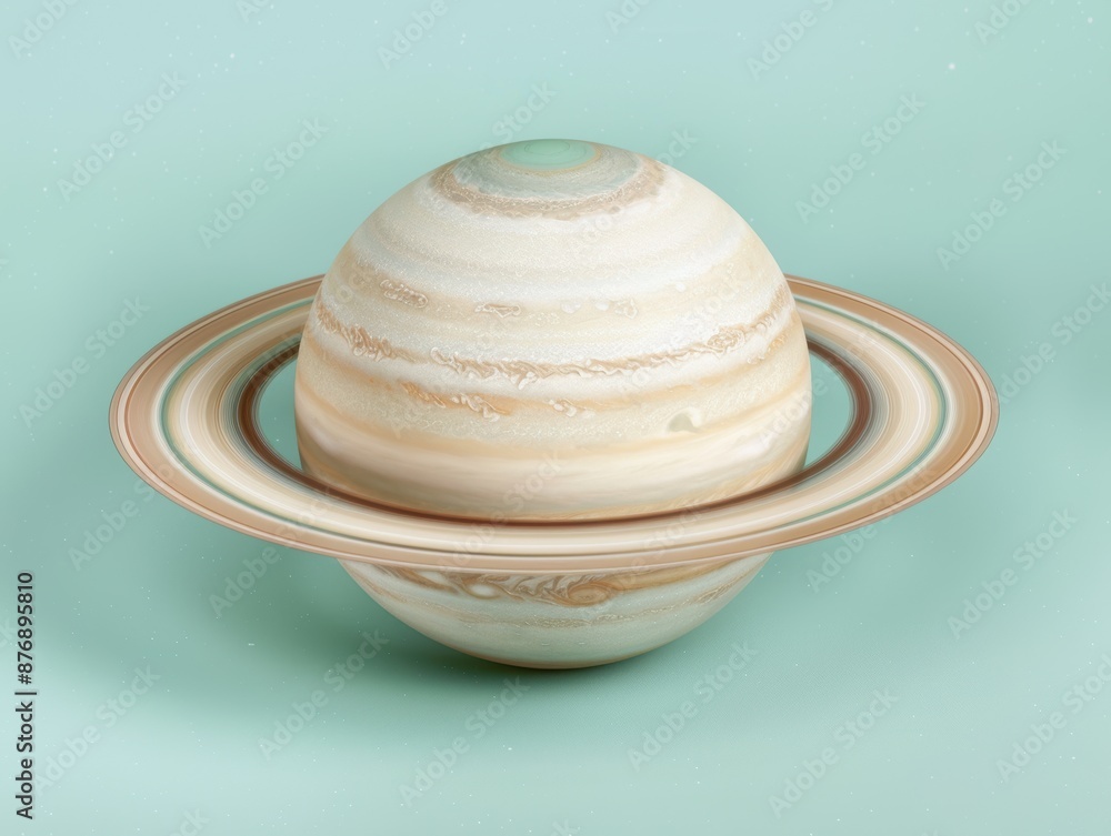Detailed model of planet saturn Detailed model of planet saturn