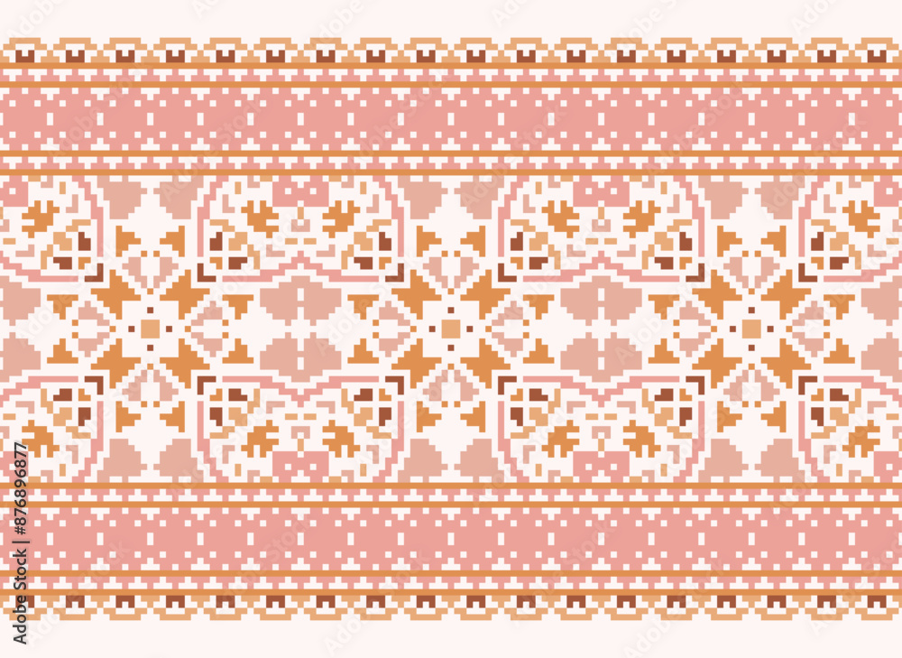 Pixel Tribal Vector pattern background, tribal seamless Aztec design, black and white geometric style, Vector African ethnic tribal clash ornament seamless pattern color Pixel Tribal Vector pattern background, tribal seamless Aztec design, black and white geometric style, Vector African ethnic tribal clash ornament seamless pattern color