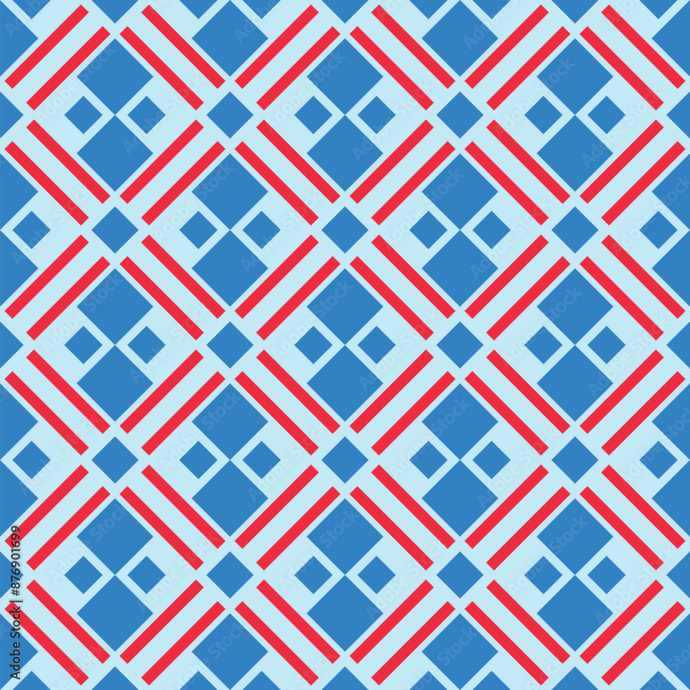 Geometric diamond shape vector seamless pattern design Geometric diamond shape vector seamless pattern design